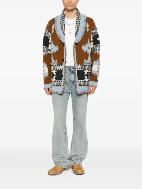 Alanui fringe-trimmed cardigan
