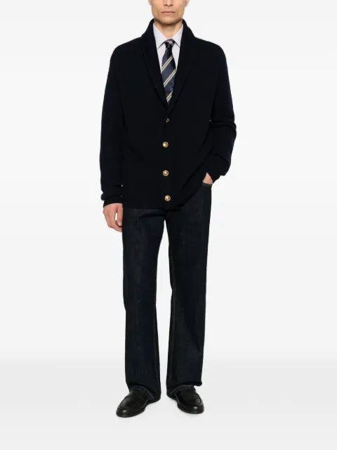 Valentino Garavani shawl-lapel button-up cardigan