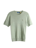 Polo Ralph Lauren ribbed-knit short-sleeved sweater