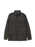 Moorer four-pocket epaulette jacket