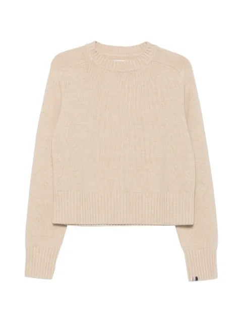 extreme cashmere Please ribbed-trim sweater
