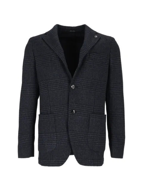 Brera check-pattern blazer