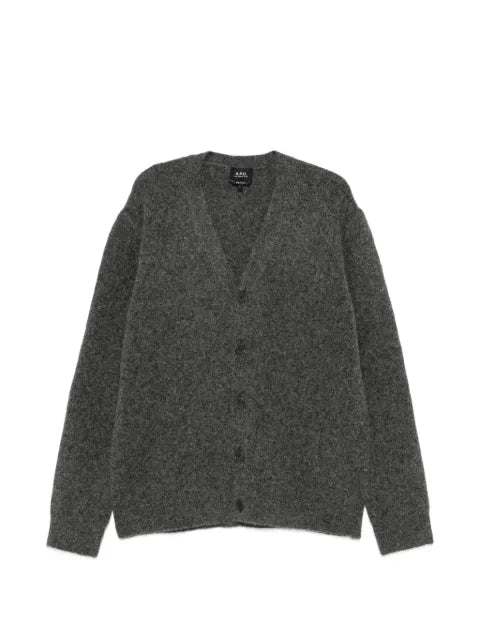 A.P.C. Pierre alpaca wool cardigan