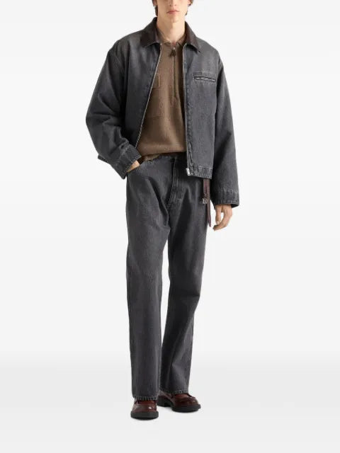 Prada cashmere polo shirt