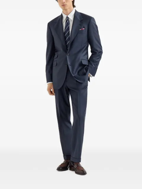 Brunello Cucinelli super 150s virgin wool four season batavia Cavallo blazer