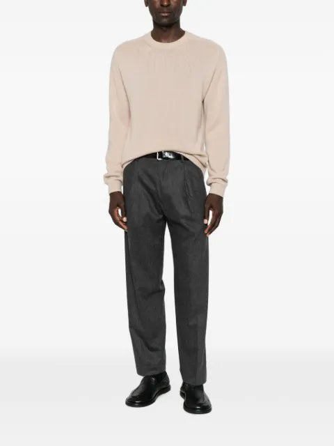 Boglioli crew-neck ribbed-trim sweater