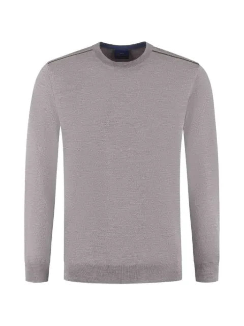 Paul & Shark logo-patch crew-neck sweater