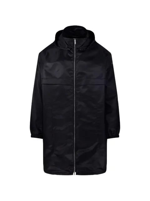 Saint Laurent hooded logo-print jacket