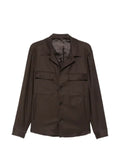 Briglia 1949 John button-up pocket-detail shirt jacket