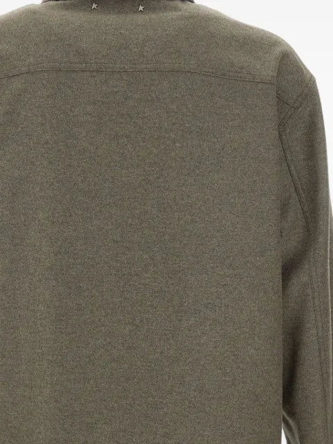 Golden Goose Gary contrast-stitch jacket