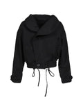 NO/FAITH STUDIOS asymmetric-collar jacket