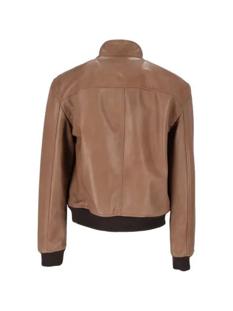 Stewart Jeff zip-up leather jacket
