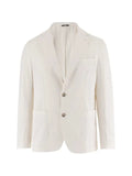 BOSS notched-lapel single-breasted blazer