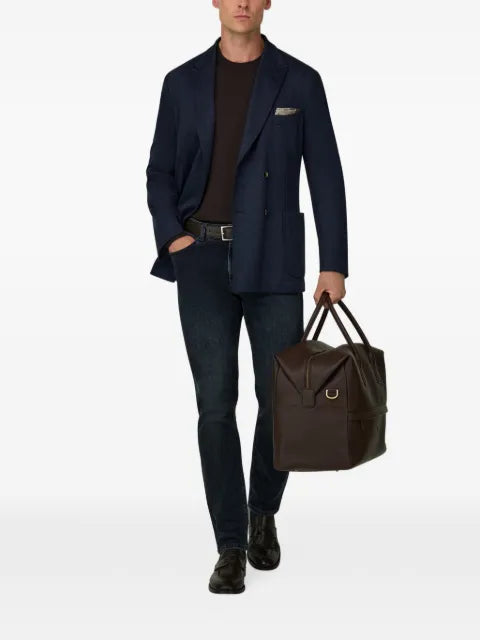 Boggi Milano Brooklyn double-breasted blazer in wool blend B Jersey
