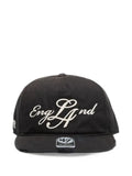 Represent distressed embroidered baseball cap