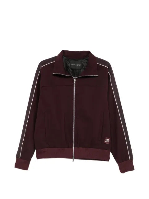 Low Brand side-stripe zip-up jacket