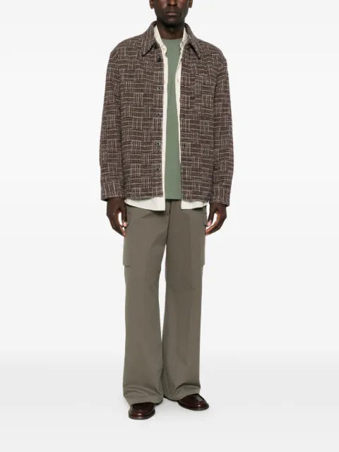 A.P.C. checked button-up jacket