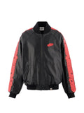 SAINT MXXXXXX x BAPE logo-patch track jacket