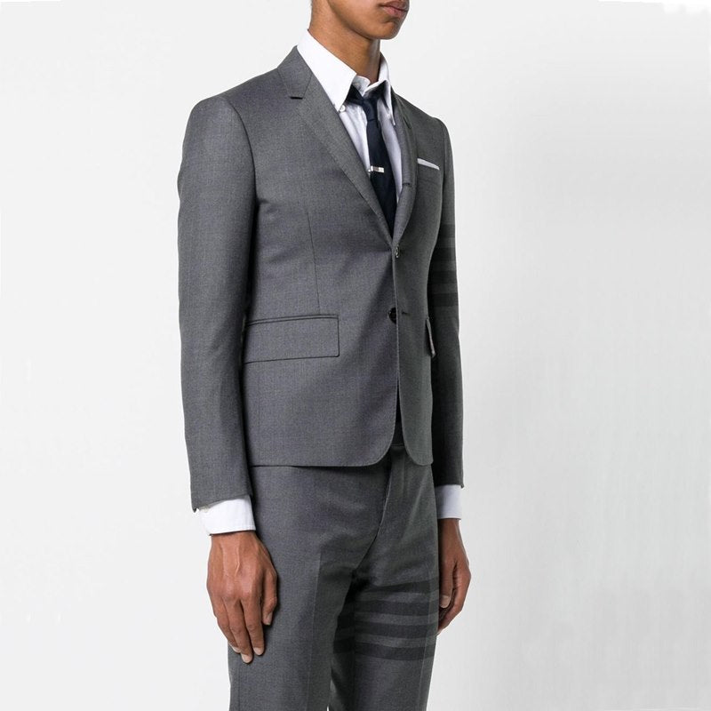 Men's Classic 4 - Bar Jacket - Heritage Tailoring - Signature Details | Thom Browne