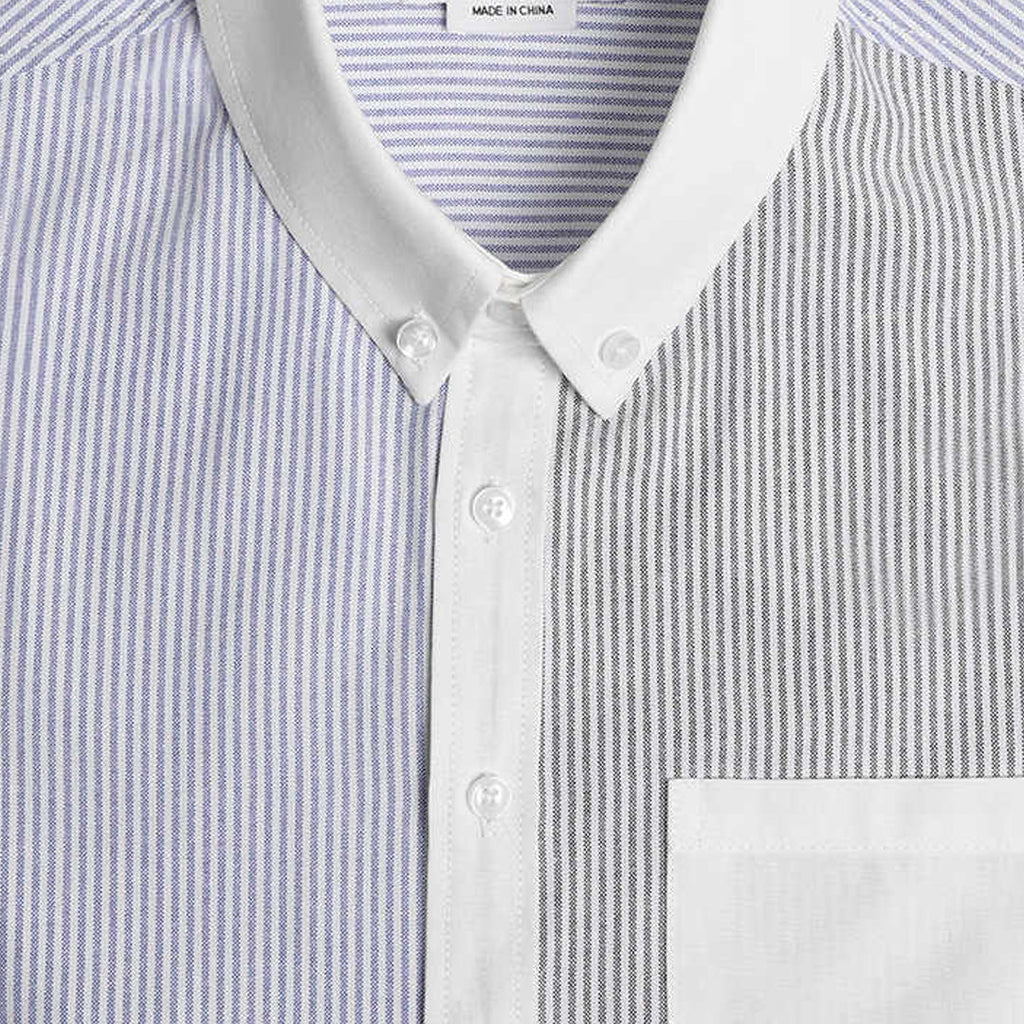 Men's Blue striped shirt | Thom Browne