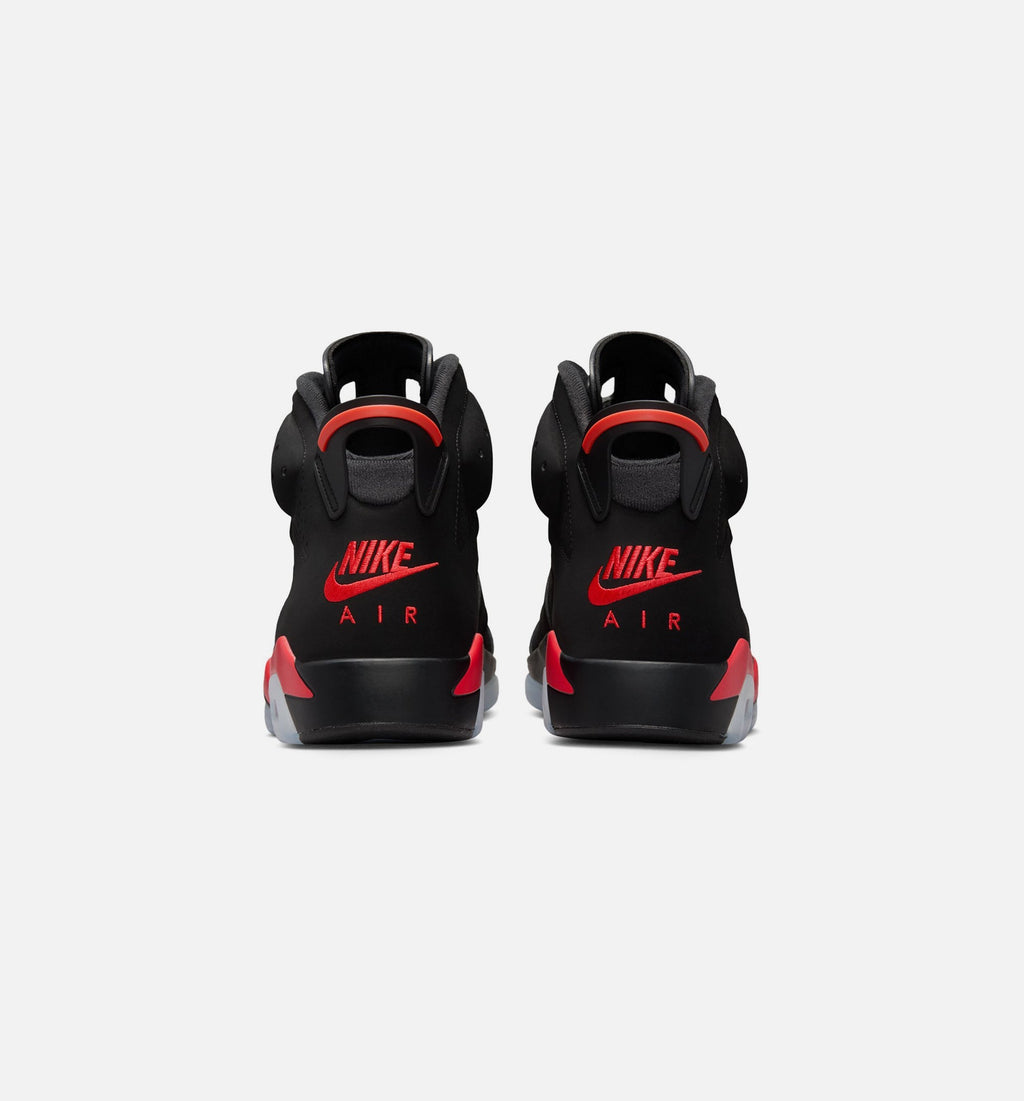 Air Jordan 6 Retro 'Infrared' (Salesman) - Men's Lifestyle Sneaker (Black/Light Crimson)