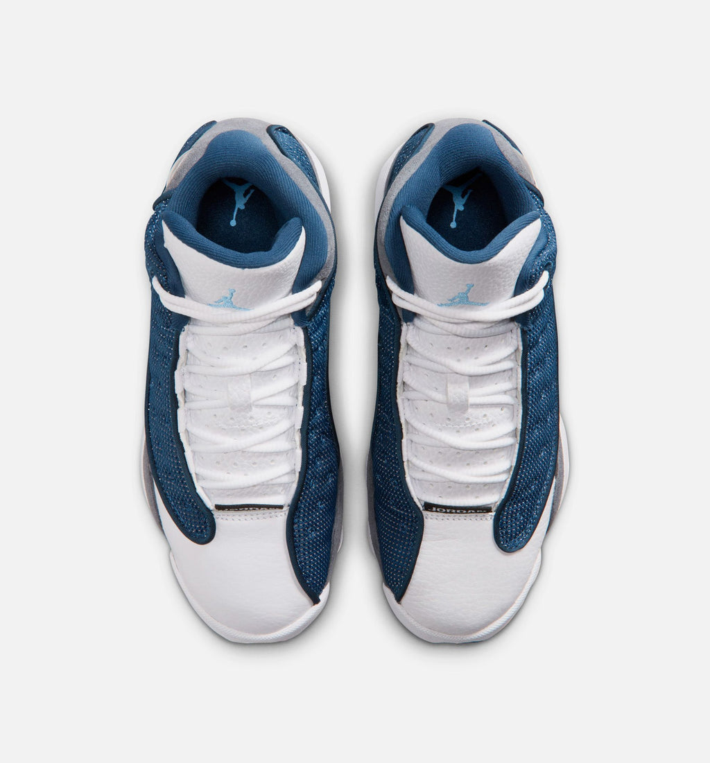 Air Jordan 13 Retro Navy & Flint Grey Grade School Lifestyle Shoe