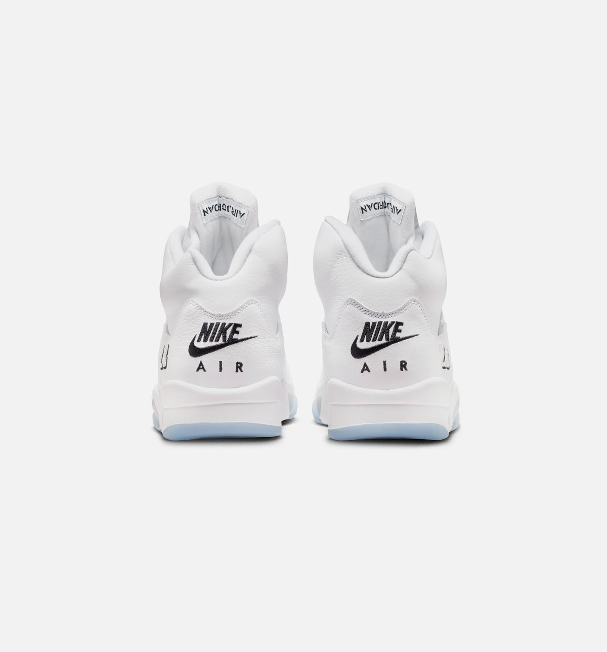Air Jordan 5 Retro OG 'White Metallic' - Men's Lifestyle Sneaker (White/Metallic Silver/Black)