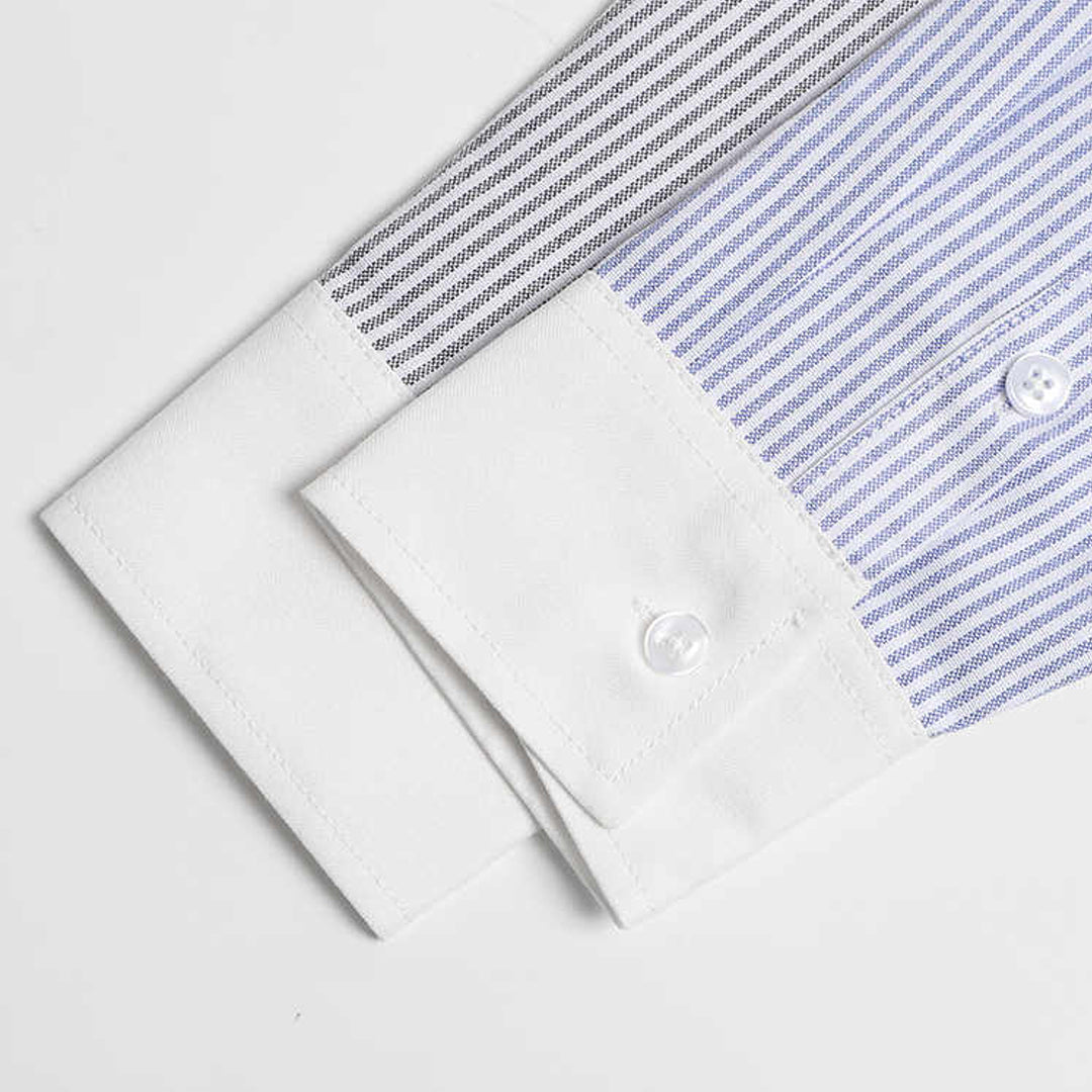Men's Blue striped shirt | Thom Browne
