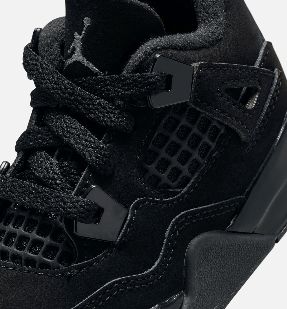 Air Jordan 4 Retro “Black Cat” Baby and Toddler Lifestyle Shoes