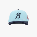Bottega Desires Double Brim Hat Blue