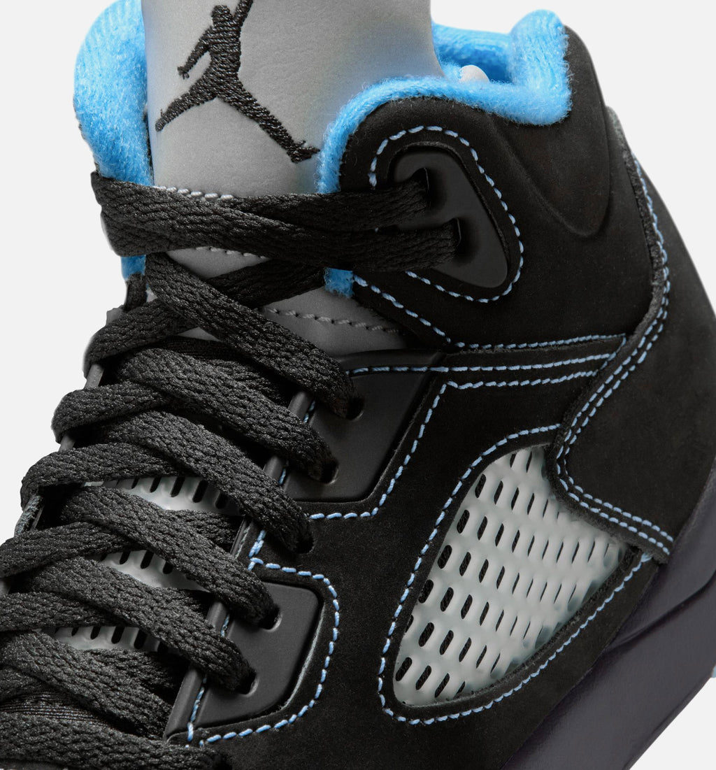 Air Jordan 5 Retro “Black Carolina” Preschool Lifestyle Shoes (PS)