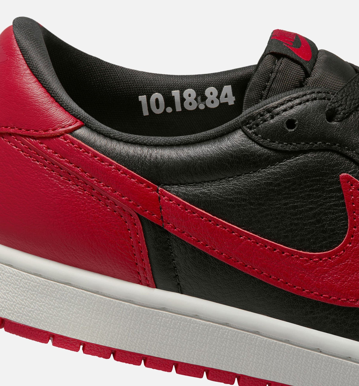 Air Jordan 1 Retro Low OG Banned Men's – Black/Black/Varsity Red/Summit White
