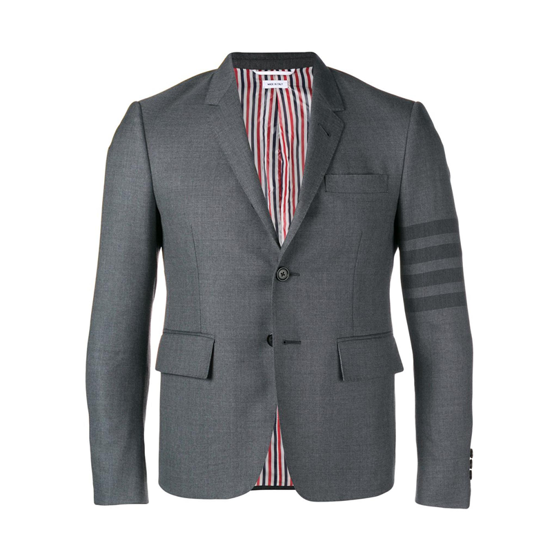 Men's Classic 4 - Bar Jacket - Heritage Tailoring - Signature Details | Thom Browne