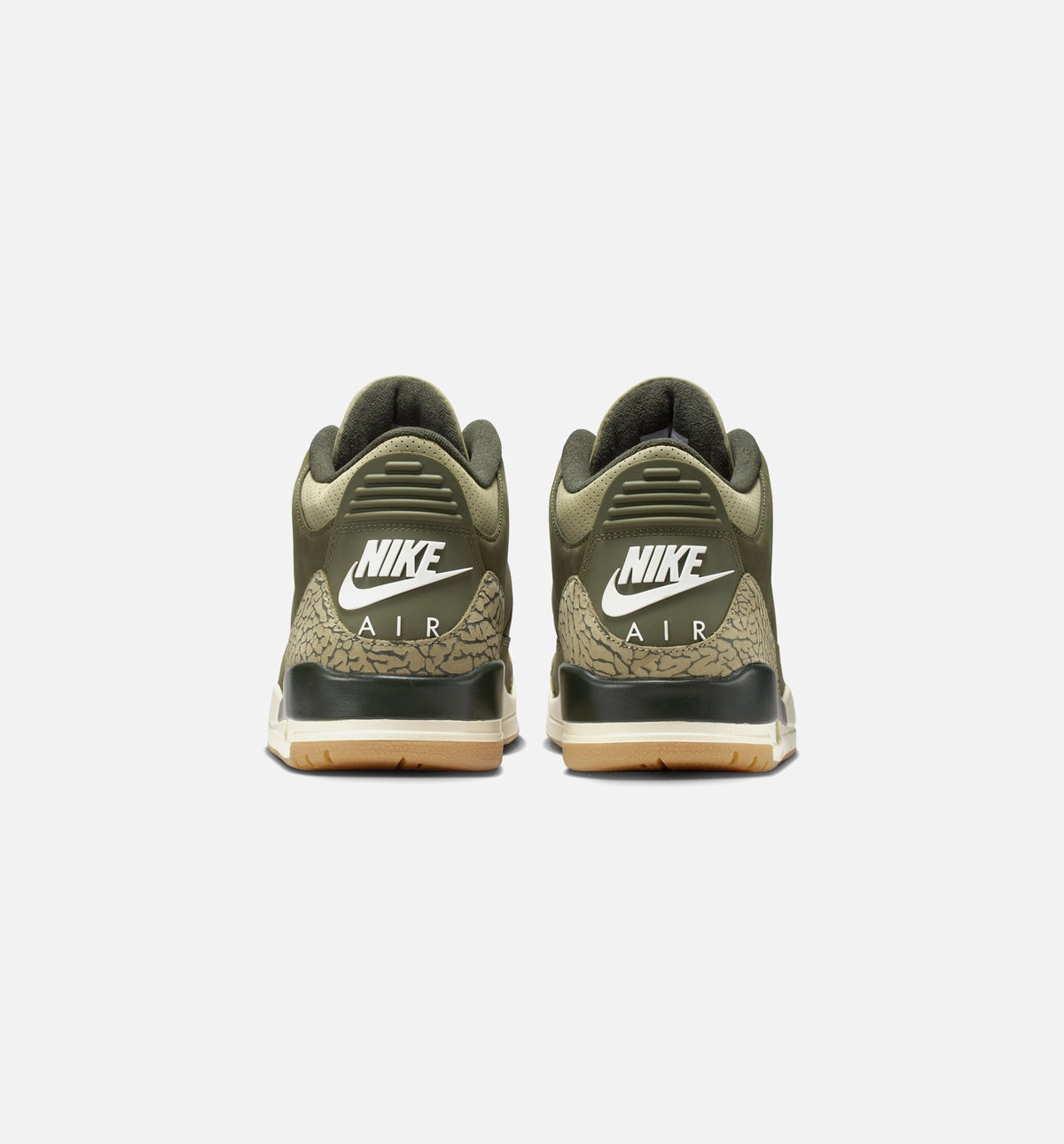 Air Jordan 3 Retro Medium Olive Men's Sneakers