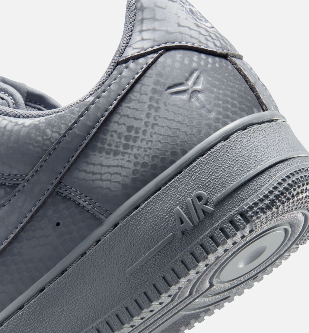 Kobe Air Force 1 Low Cool Grey Men's Lifestyle Shoes - Cool Grey/Wolf Grey