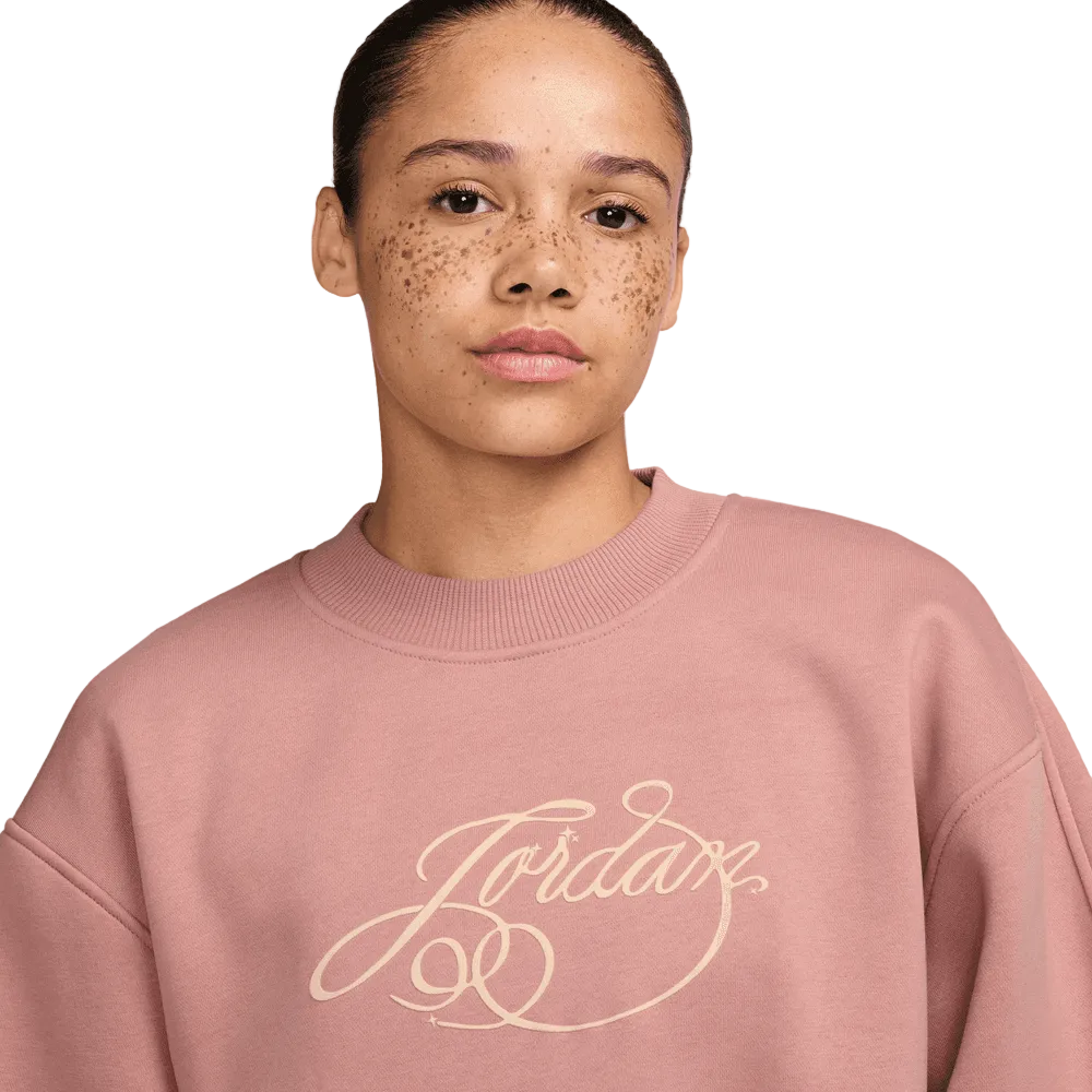 Wmns Air Jordan Brooklyn Fleece Crew-Neck Sweatshirt