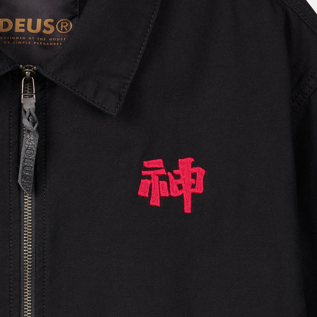 Deus Dogleg Jacket: Black