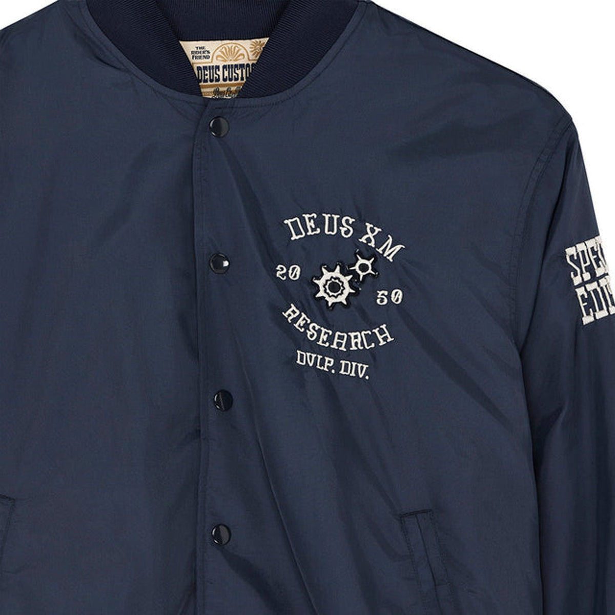 Deus Horsepower Jacket: Black Iris