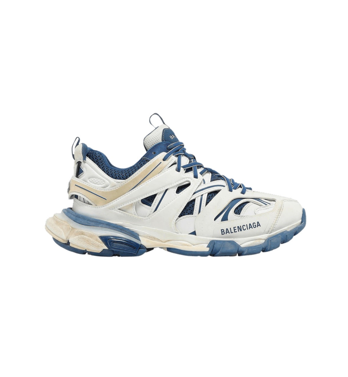 Balenciaga Track Sneaker White Blue