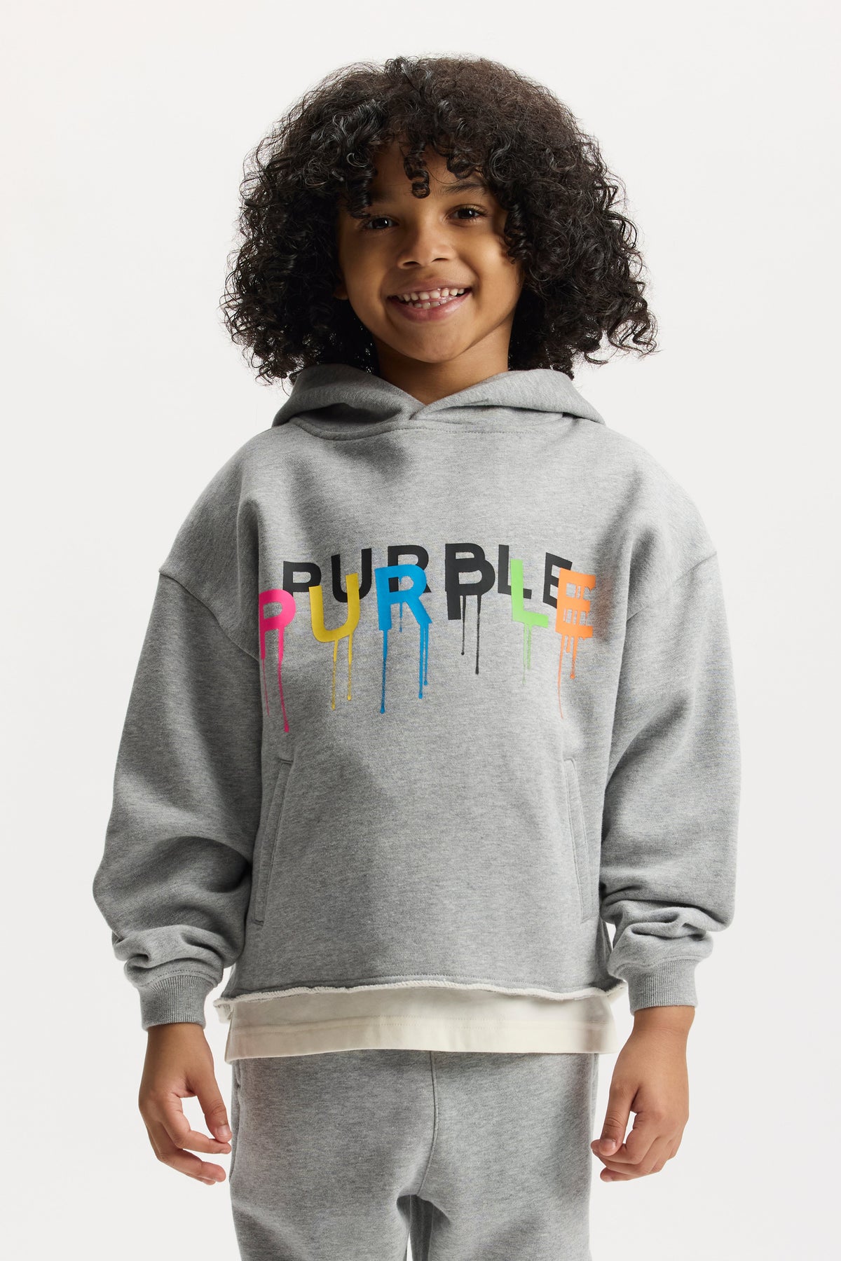 Kids' Painted Lowercase Hoodie