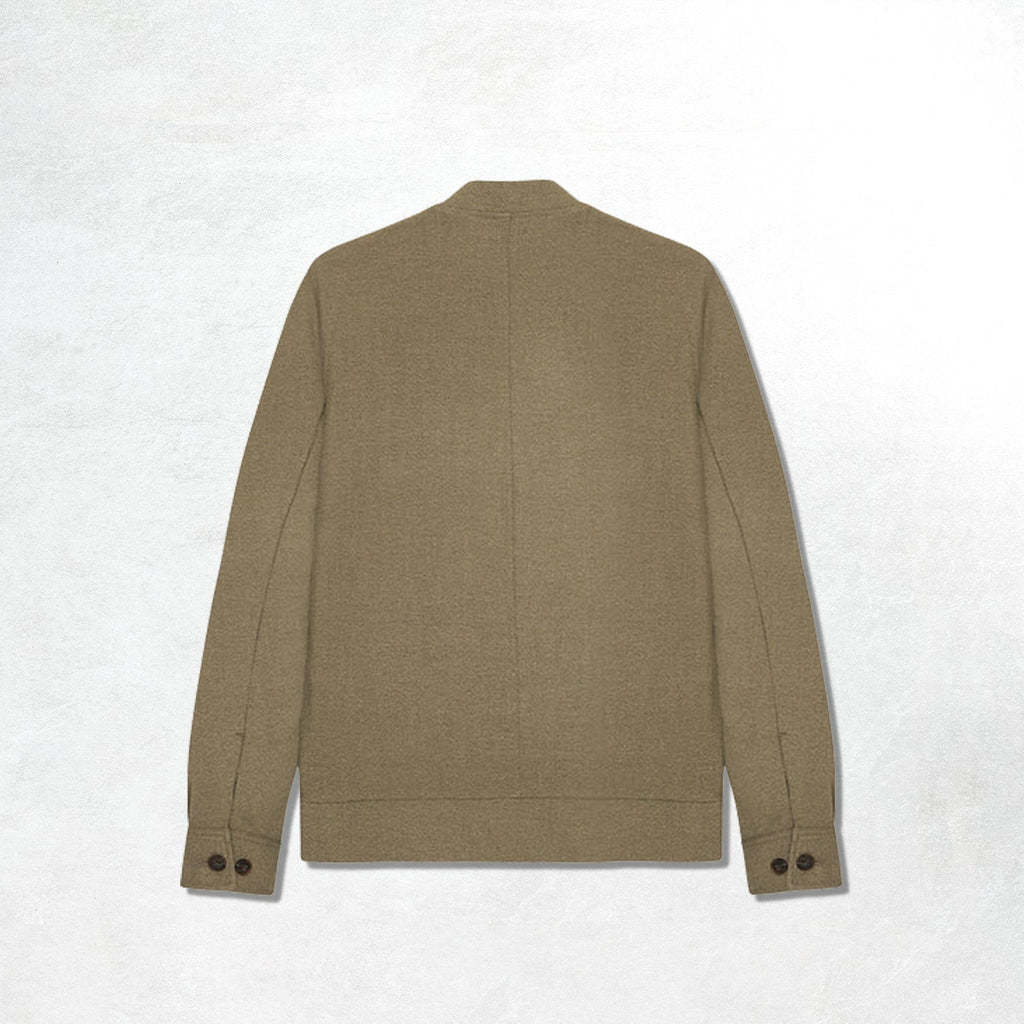 Les Deux Como Reg Bomber Jacket: Teak Brown