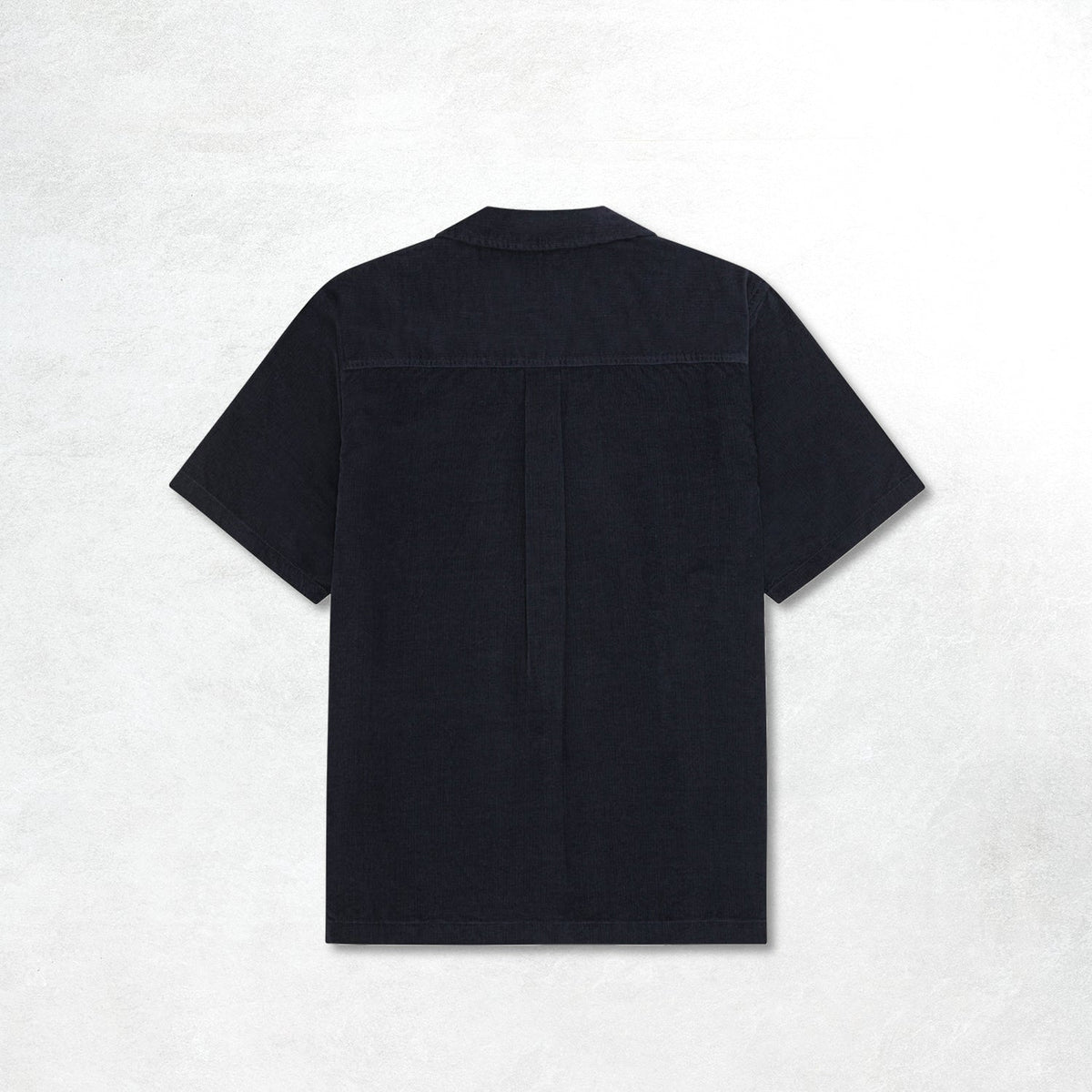Les Deux Signature Mini Cord Ss Shirt: Dark Blue Night
