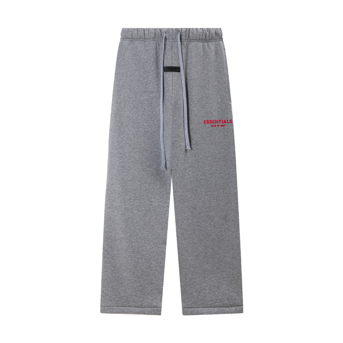 Fear Of God Essentials Red Rubber Letter Casual Pants