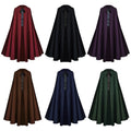 Halloween Men Reaper Cosplay Medieval Hooded Cloak Multi‑Color Cape