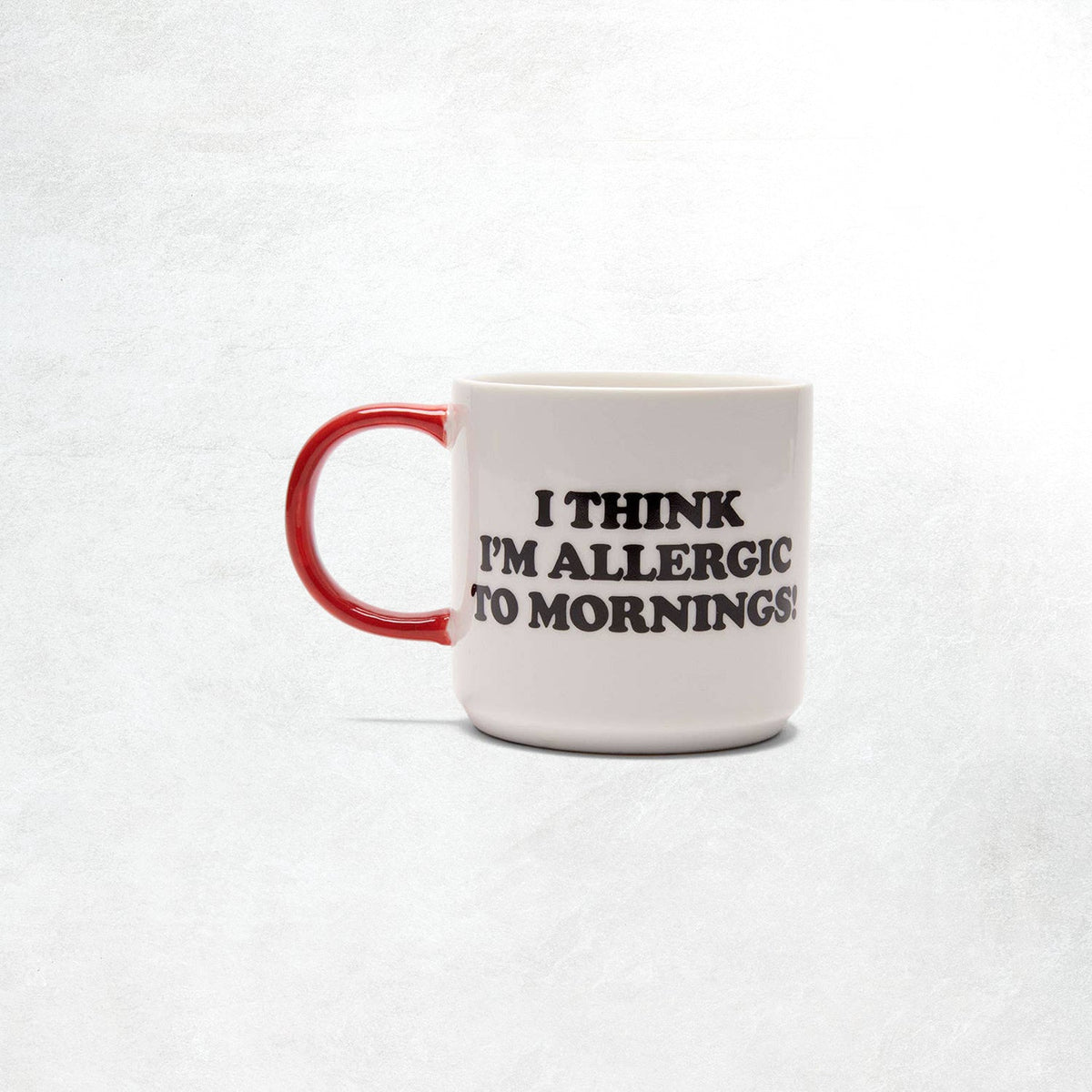 Peanuts by Magpie Mug: Allergic To Mornings