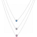 TIFFANY ELSA PERETTI SERIES SINGLE DIAMOND SIMPLE NECKLACE