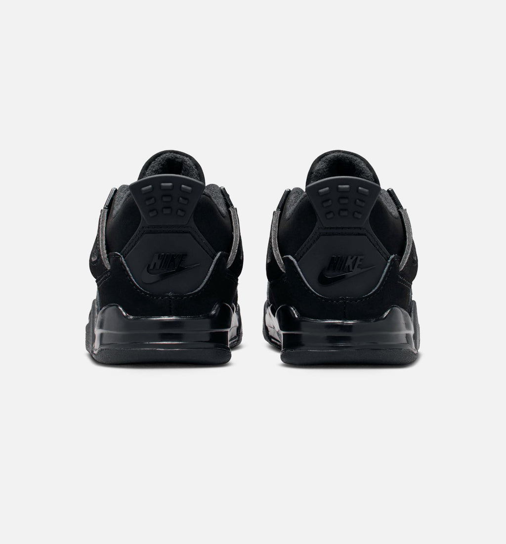 Air Jordan 4 Retro “Black Cat” Baby and Toddler Lifestyle Shoes
