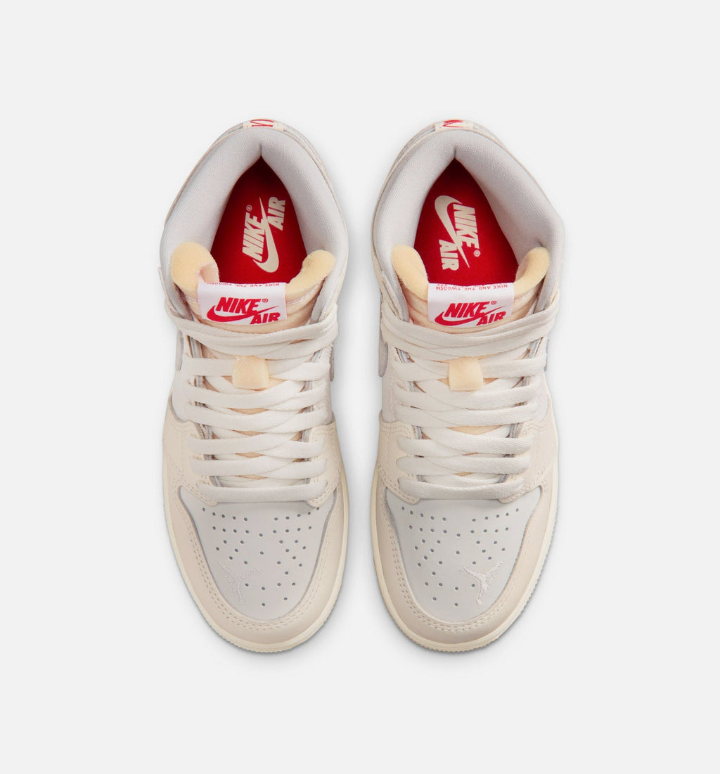 Air Jordan 1 Retro High OG 'Sail' Grade School - Sail/University Red/Pale Ivory/Coconut Milk/Phantom