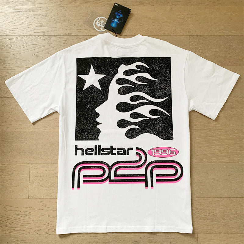 Hellstar Studios print casual P2P T-Shirts