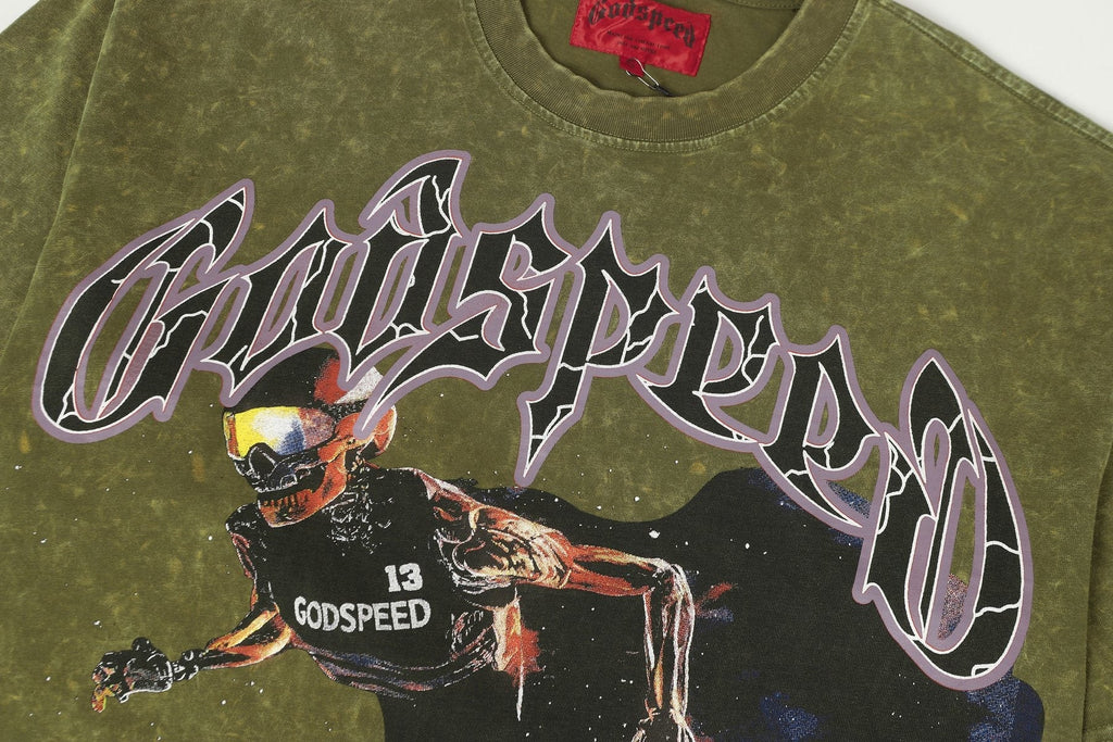Godspeed Washed Rock Graphic T-Shirt